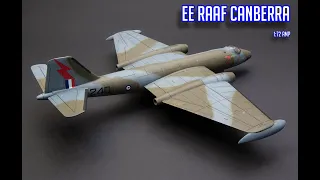 ENGLISH ELECTRIC CANBERRA RAAF 1:72 AMP Full Video Build