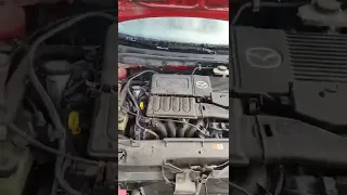 Работа двигателя Mazda 3