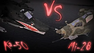 Ka-50 Black Shark  vs Mi-28 Havoc - The Super-Condensed History  |  Why Single Seat & Coaxial