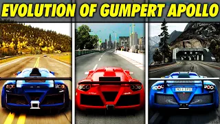EVOLUTION of GUMPERT APOLLO in 10 DIFFERENT RACING GAMES!