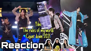 Doo Mai Reaction -Wang Yibo The Rules of My World (王一博 - 我的世界守则) |Hunan count down 2021