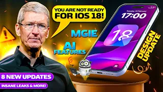 iOS 18 Leaks: MASSIVE Updates Coming! (AppleGPT, MGIE & More)