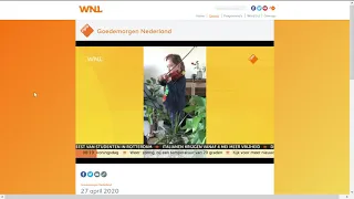 Wow, I got featured on NPO (Dutch TV). Koningsdag2020, Wilhelmus.