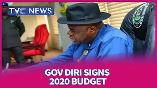 Governor Diri signs 2020 Appropriation bill into law