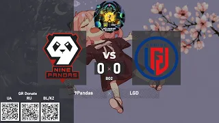 9Pandas vs. LGD Gaming - ESL One Kuala Lumpur 2023. Group Stage - BO2 @4liver