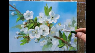 Spring Oil painting Vugar Mamedov