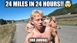 RUNNING 1 MILE EVERY HOUR FOR 24 HOURS 3.0!!