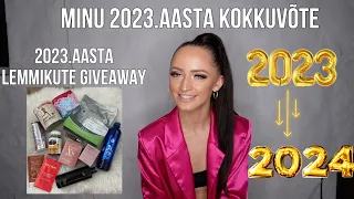 Minu 2023.aasta kokkuvõte + 2023.aasta lemmikute GIVEAWAY! (väärtus umbes 150€)