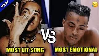 RAPPERS MOST LIT SONG VS RAPPERS MOST EMOTIONAL SONG
