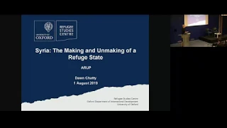 Syria: The Making and Unmaking of a Refuge State | A lecture by Professor Dawn Chatty