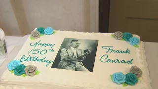 Celebration takes place for Frank Conrad's 150th birthday