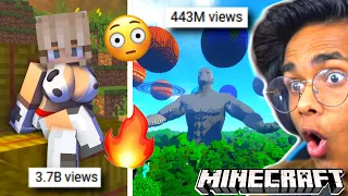 THIS MINECRAFT SHORT HAS 443 MILLION VIEWS