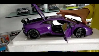 Reseña Autoart 1:18 1:12 Bugatti Vision Dodge Challenger SRT Hellcat Lamborghini Huracán Performante