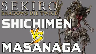 SEKIRO BOSS VS. BOSS - Shichimen Warrior VS. Lone Shadow Masanaga!