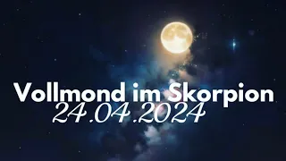 Waage ♎️ Ein neuer Lebensabschnitt beginnt ❤️ Vollmond im Skorpion 24.04.2024 ❤️ #Orakel #Tarot ❤️