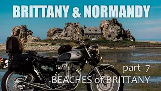 Motorcycle trip to France. Part 7 -  Beaches of Brittany motorbike tour