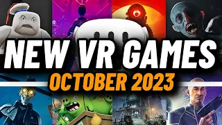 The BIGGEST Month for VR in AGES! // NEW Quest 2, PCVR & PSVR2 games OCTOBER 2023
