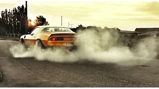 350hp 1979 Chevy Z28 Camaro burnout amazing V8 sound