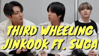 BTS Third Wheeling JinKook ft. Yoongi Compilation