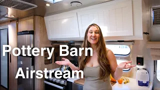 Airstream Pottery Barn Tour | Family of 4 Full Time RV Living | **Special Feature