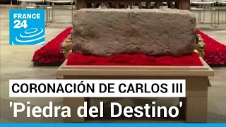 Reino Unido: 'Piedra del Destino' llegó a Westminster para la coronación de Carlos III