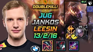 Jankos Lee Sin Jungle vs Diana - Lee Sin Goredrinker Conqueror - LOL EUW 12.3