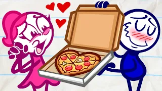 Pencilmate's Perfect PIZZA TIME!! | Animated Cartoons | Animated Short Films | Pencilmation