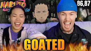 THIS JUST SET THE BAR! | Naruto Shippuden Reaction Ep 86-87