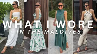 WHAT I WORE IN A WEEK | MALDIVES EDITION