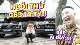 ĐI NGỒI THỬ MERCEDES G63 14 TỶ: GẶP NGAY IDOL HUẤN HOA HỒNG=))