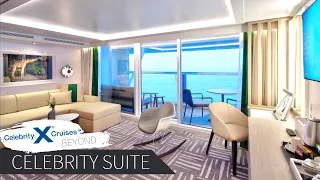 Celebrity Beyond | Celebrity Suite Full Walkthrough Tour & Review 4K | Celebrity Cruises