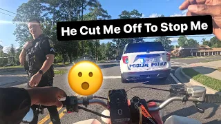 He Cut Me Off To Stop Me 🚓