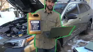 2022 Subaru Outback Wilderness Oil Change