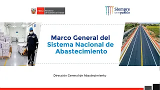 Marco General del Sistema Nacional de Abastecimiento