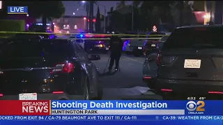 Shooting Leaves Man Dead On Huntington Park Street