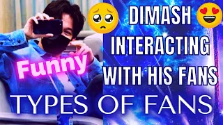 DIMASH Funny Interactions with Fans - You have to see how he gives his love - Димаш Кудайберген