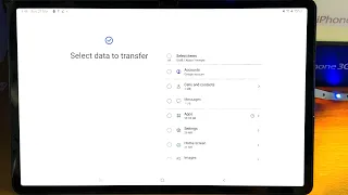 How To Transfer Data from Android phone to Galaxy Tab S8 / S8 Plus / S8 Ultra