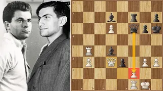 Spassky vs Tal || First Game They Ever Played!