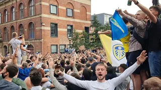 SCENES | Leeds fans sing Marching On Together at the promotion party in Millennium Square!