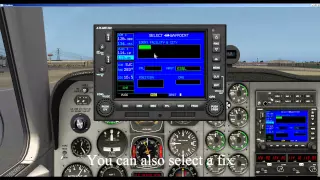 Garmin 530 in X-Plane - "Direct to" Tutorial