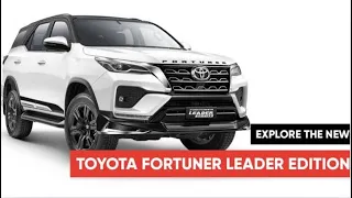 Toyota Fortuner Leader Edition 2024 Walk Around Review ✅