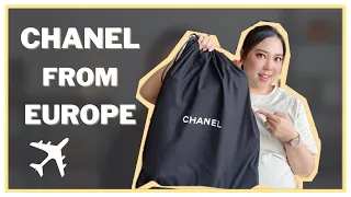 Unboxing my newest CHANEL bag from Europe | My First Luxury
