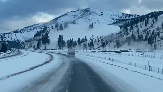 Жизнь дальнобойщика в США.