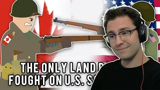 The WW2 Battle Fought In...America? Simple History Reaction