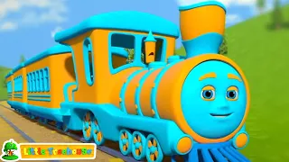 Wheels On the Train + More Vehicle Songs & Rhymes for Kids