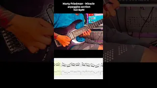 Marty Friedman - Miracle (tab arpegios section)