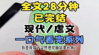 【正文+番外已完结，请放心观看】高分虐文小说，全文28分钟，一更到底，一口气看完系列