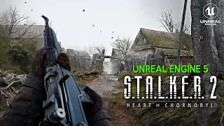 STALKER 2 New Gameplay in UNREAL ENGINE 5 | New Release Date Confirmed - Gamescom 2023 4K