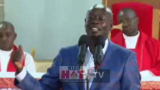 'Niko tayari kukuachia serikali yako.'DP Gachagua finally surrenders after a long fight