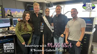 Interview with Miss USA 2022, R'Bonney Gabriel, Part 2 | 11.10.22